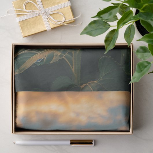 デコップヒマワールフィールドサンライトキススカイ 薄葉紙 (ギフト)