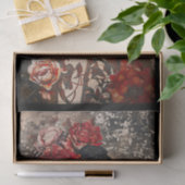 デコップビューティフルアジア女性フェイクモザイク041 薄葉紙 (ギフト)