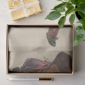 デコップビューティフルウィッチ飛んでいるブロムスティックレース 薄葉紙 (ギフト)