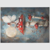 デコップフお洒落ェアフェアリー繊細な翼 薄葉紙 (正面)