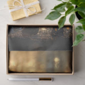 デコップファンタジーランドブラックユニコーン金ゴールド翼 薄葉紙 (ギフト)