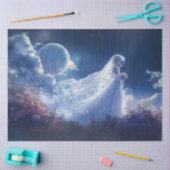 デコップファンタスティックのスケルトン結婚ドリーミー 薄葉紙 (クラフト)