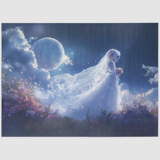 デコップファンタスティックのスケルトン結婚ドリーミー 薄葉紙 (正面)