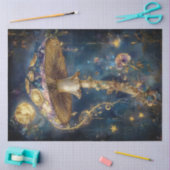 デコップファンタスティックブルーゴールデンキノコ 薄葉紙 (クラフト)