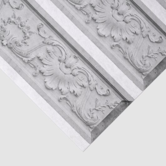 デコップフフランスのァイズパルメットのスクロール家具 薄葉紙 (詳細)