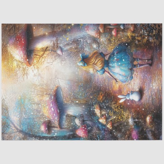 デコップブお洒落ロンデガール&ラビットフォレスト 薄葉紙 (正面)