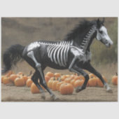 デコップブ絵を描ラックスタリオンホース骨格 薄葉紙 (正面)