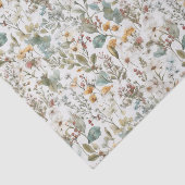 デコッププレス花フローラ水色 薄葉紙 (詳細)