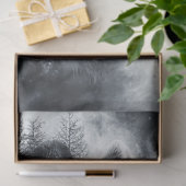 デコップベアーフルムーンバックグラウンド融合アート 薄葉紙 (ギフト)