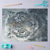 デコップホワイトタイガーガーガーディアン調和アルテミス 薄葉紙 (クラフト)