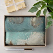 デコップホワイトホース威厳のある海シーン 薄葉紙 (ギフト)