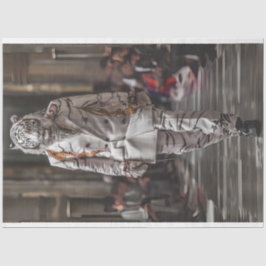 デコップホワイトライオンファッションショー 薄葉紙