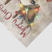 デコップボストンテリア〔雄ジカの〕枝角&クリスマスライト 薄葉紙 (詳細)