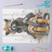 デコップボーお洒落ホキツネヴィンテージ衣類 薄葉紙 (クラフト)