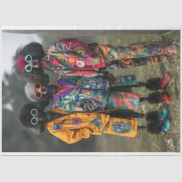 デコップボーホヒッピー標準プードル 薄葉紙