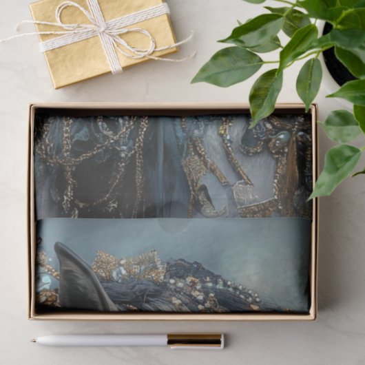 デコップマジェスティックホワイトマーレレレディーエレガンス 薄葉紙 (ギフト)