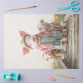 デコップマピッグアンドピグレットファお洒落ミリ 薄葉紙 (クラフト)