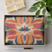 デコップマンダラデジタルアートサイケデリックアート 薄葉紙 (ギフト)