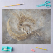 デコップミスティックライオンズヘッドクレセントムーン金ゴールド 薄葉紙 (クラフト)