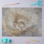 デコップミスティックライオンズヘッドクレセントムーン金ゴールド 薄葉紙 (クラフト)