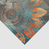 デコップミッフェイククドメディアパティナ燃えたオレンジ 薄葉紙 (詳細)