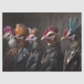 デコップミュージックバンドチキンパンクスタイル 薄葉紙 (正面)