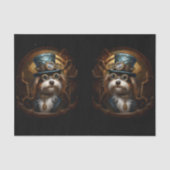 デコップムッセリンスチームパンクフェイクドッグインクLR 033 薄葉紙 (正面)