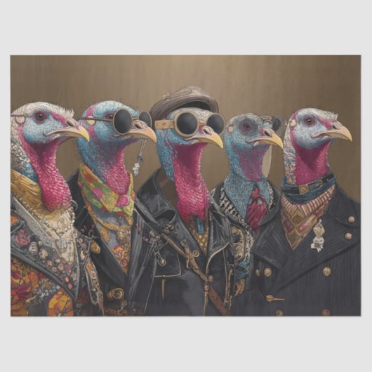 デコップメタリカタークエフェザーファンクバンド 薄葉紙 (正面)