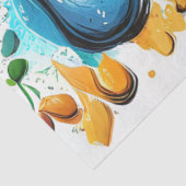 デコップメッセンジャーカラー鮮やかアーポップ・アートのト 薄葉紙 (詳細)