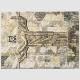 デコップモザイクキリストRedeemer像ブラジル 薄葉紙