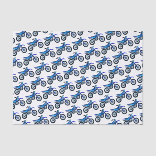 デコップモトクロスダートバイクバースデーパーティー 薄葉紙 (正面)