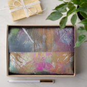 デコップモンキー鮮やか抽象芸術アートヘッドフォン 薄葉紙 (ギフト)