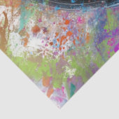 デコップモンキー鮮やか抽象芸術アートヘッドフォン 薄葉紙 (詳細)