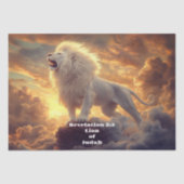 デコップヨハネ5:5ユダのライオン 薄葉紙 (正面)