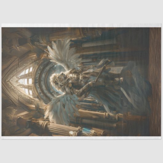 デコップライオンガーディアン聖堂天使の翼 薄葉紙 (正面)