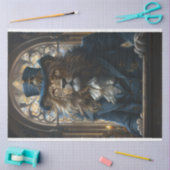 デコップライオン説教 – 牧師マイク 薄葉紙 (クラフト)