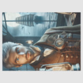 デコップライトハウスキーパーステームパンクビクトリアン 薄葉紙 (正面)