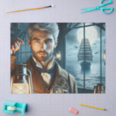 デコップライトハウスキーパーステームパンクビクトリアン 薄葉紙 (クラフト)