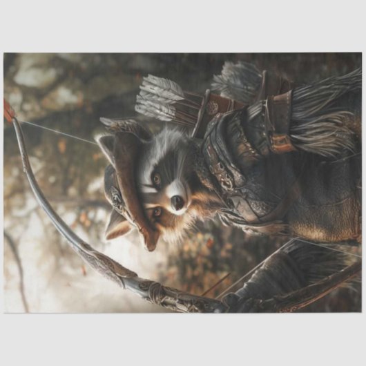 デコップラクお洒落ーンロビンフッドの森 薄葉紙 (正面)