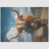 デコップレッドお洒落ステームパンクハイランドギア 薄葉紙 (正面)