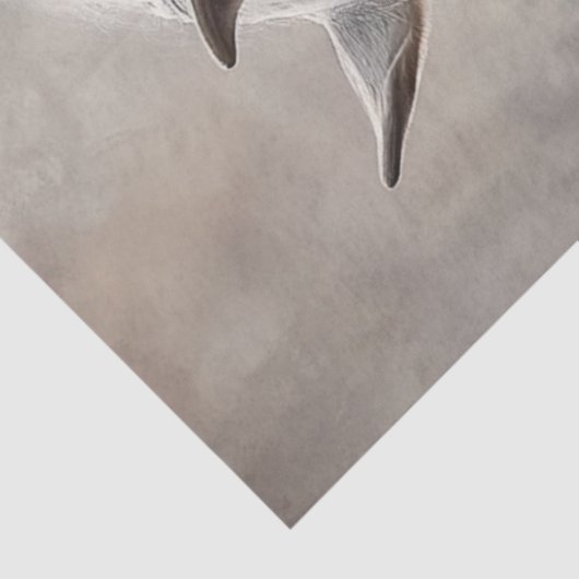 デコップレッド頭の男の子と彼の威厳のある馬 薄葉紙 (詳細)