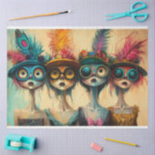 デコップレディお洒落ーネイドゴシパー 薄葉紙 (クラフト)