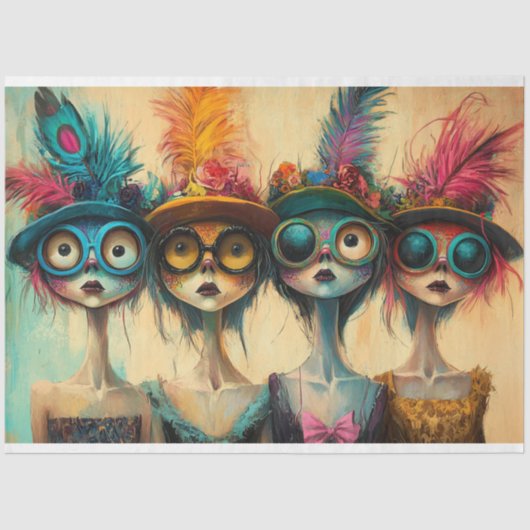 デコップレディお洒落ーネイドゴシパー 薄葉紙 (正面)