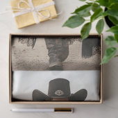 デコップレディーシェリフインブラックウェスタンスタイル 薄葉紙 (ギフト)