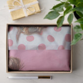 デコップロングヘドDachshandピンク 薄葉紙 (ギフト)