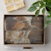 デコップロングホーン牛のバー飲むミルクシェイク 薄葉紙 (ギフト)