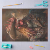 デコップロ誇りを持ったースターワイドブリムドハットジャケット 薄葉紙 (クラフト)