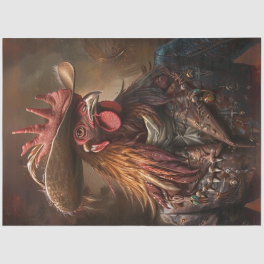 デコップロ誇りを持ったースターワイドブリムドハットジャケット 薄葉紙 (正面)