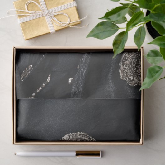 デコップワイルドウェストローマン黒い服 薄葉紙 (ギフト)