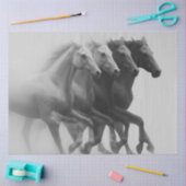 デコップワイルドウマ走ーズ西チャーム 薄葉紙 (クラフト)